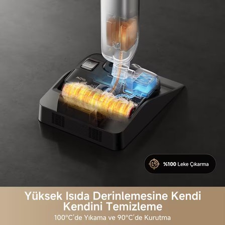 MOVA X4 Mix Islak Kuru Süpürge, 20.000 PA Emiş Gücü, 3 Yıl Garanti