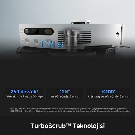 E50 Pro Ultra Robot Süpürge