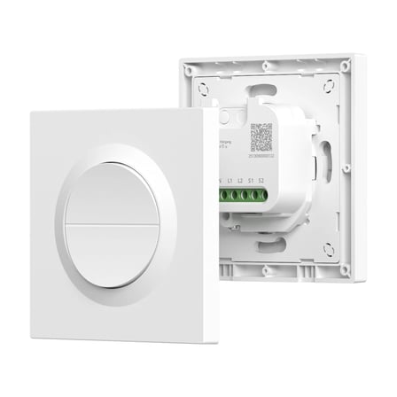 SONOFF Fusion Serisi Orb-MW2 Matter 2 Kanallı Akıllı Duvar Anahtarı | MINI-2GS-E