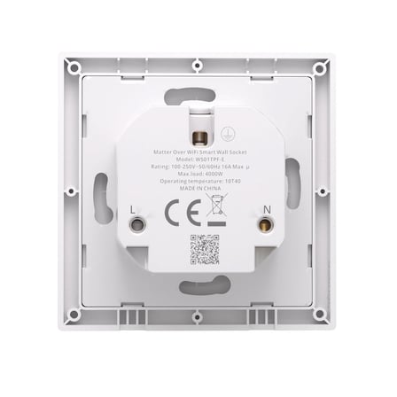 SONOFF Fusion Serisi Matter Akıllı Duvar Prizi | WS01TPF-E