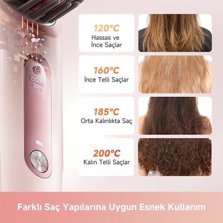 Dreame Sleek Saç Düzleştirici Tarak