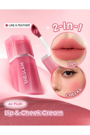 Air Plush 026 Like A Feather Likit Allık & Ruj