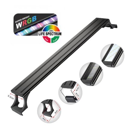 Coco 8W Akvaryum Led Aydınlatma Kapak 280x68 Mm