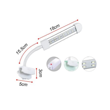 Coco 5W Kristal Led Akvaryum Aydınlatma 130 Mm