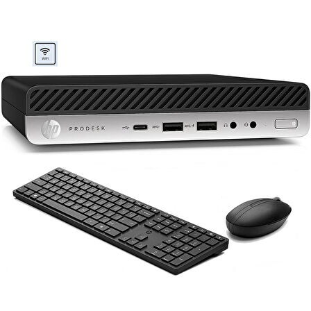 HP EliteDesk 400 G3 Mini PC.8GB RAM 128GB SSD - YENİLENMİŞ /TEŞHİR ÜRÜNÜ/KLAVYE/MAUSE HEDİYE.Teşhir Ürünü