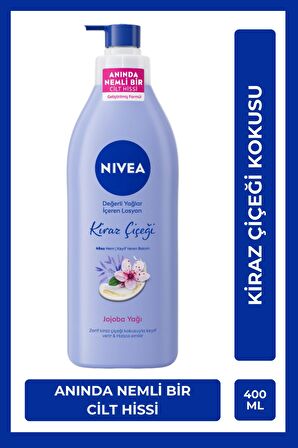 Nivea Kadın Sprey Deodorant Pearl&Beauty 150ml, Kiraz Çiçeği Nemlendirici Vücut Losyonu 400ml