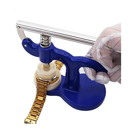 Sepetegelsin Saat Arka Kapak Kapatma Saat Pres Seti 12 Kalıplı Metal Gövde