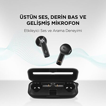 Ttec BT5.0V İP4X Su Geçirmez Mikrofonlu Bluetooth Kulaklık, Kristal Sesli, Uzun Şarjlı, Ultra Hafif