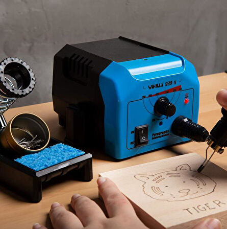 Yihua 939-2 Tek Kollu Ahşap Yakma Makinesi 