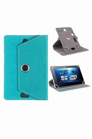 Smart Tab M8 Uyumlu 2ghz 2 32,8 1280x800 Ips 8" Standlı 360° Dönebilen Deri Tablet Kılıfı
