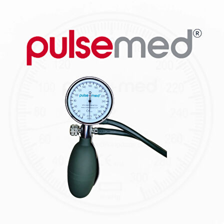 PULSEMED ANEROİD ERİŞKİN TANSİYON ALETİ YEŞİL MANŞONLU KANCALI