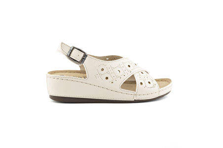 BioStep Daily 1819 – Günlük Ortopedik Vegan Deri  Kadın Sandalet