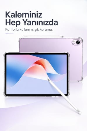 Huawei MatePad 11.5S Darbeye Dayanıklı Şeffaf Antişok Kapak