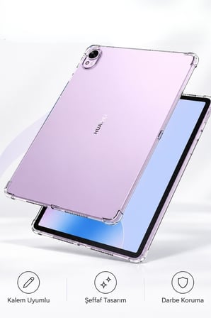 Huawei MatePad 11.5S Darbeye Dayanıklı Şeffaf Antişok Kapak