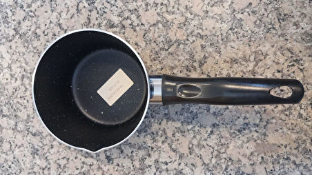 Lüx Ezme Granit Kaplama 16 cm sütlük yanmaz yapışmaz Kaçerola Sosluk Yumurta Haşlama 