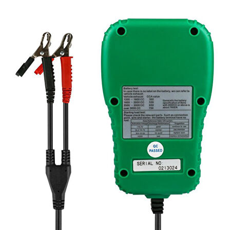 DUOYI DY216 Akü Test Cihazı 12V