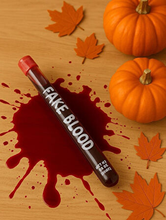 SAHTE KAN FAKE BLOOD TÜP 15ML CADILAR BAYRAMI Halloween Parti Dekoru AST7390