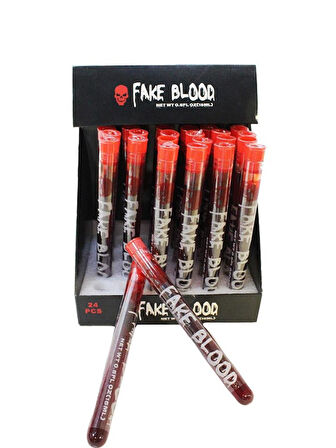 SAHTE KAN FAKE BLOOD TÜP 15ML CADILAR BAYRAMI Halloween Parti Dekoru AST7390