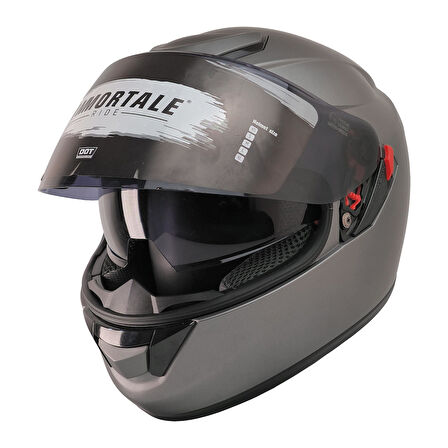 FREEM FR-913 MAT GRİ FULL FACE KASK