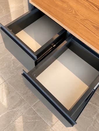  NOİR Kahve Köşesi 200x100x40 cm LED Aydınlatmalı Modern Kahve Dolabı Mutfak Bar Ünitesi