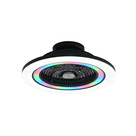 Dlc Ovest Rgb 58CM Led Tavan Vantilatörü