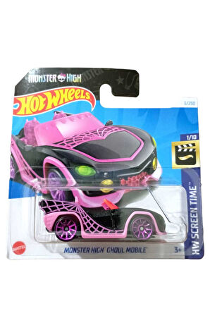 MONSTER HIGH GHOUL (SİYAH) MOBILE TEKLİ ARABALAR 2024 SERİSİ ORİJİNAL HOT WHEELS