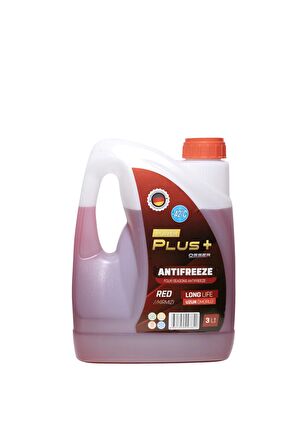 OSSER Power Plus Antifriz 3 LT Kırmızı -42 Derece