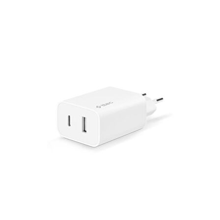 Ttec 32W Süper Hızlı 1x PD Type C ve 1x USB Girişli Şarj Adaptörü, İphone, Samsung, Oppo, Xiaomi Uyumlu Şarj Adaptörü