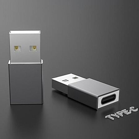 Polham Mini USB To Type C Çevirici Dönüştürücü Adaptör, 5A Ultra Hızlı Şarj ve Data Aktarım