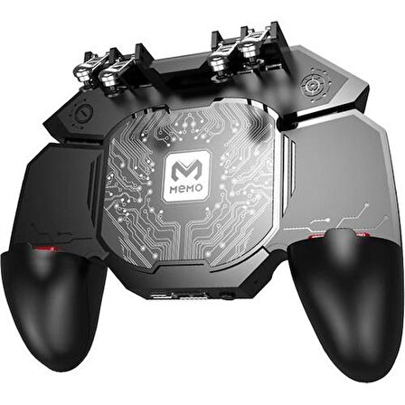 Polham 6 Parmak Ultra Hassas Turbo Hızlı Soğutuculu Pubg Oyun Kolu, Radyatörlü Gamepad Konsolu