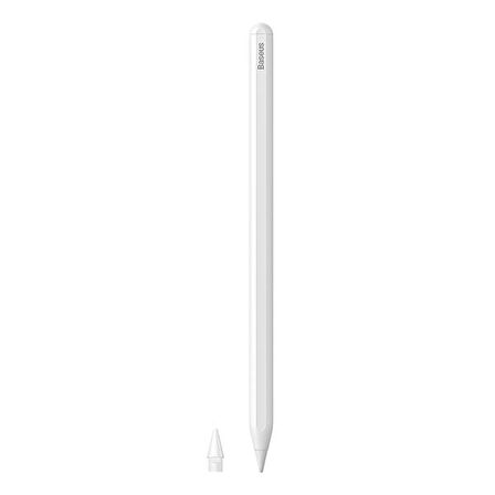 Baseus Apple İpad 6, 7, 8, 9 Stylus Dokunmatik Tablet Kalemi,Aktif Versiyon,125mAh Şarjlı Yedek Uçlu( Apple Uyumludur.)