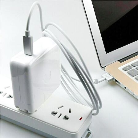 Polham 60W1.8 Metre Type C to Magsafe 2 Şarj Kablosu, Apple Macbook Pro, Macbook Air Şarj Kablosu