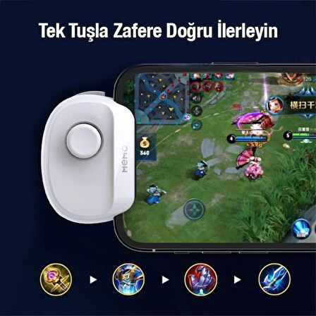 Polham Telefon ve Tablet Mobil Oyuncu Konsolu, MMO Oyunlar İçin Kontrol Cihazı, Yön verme Konsolu