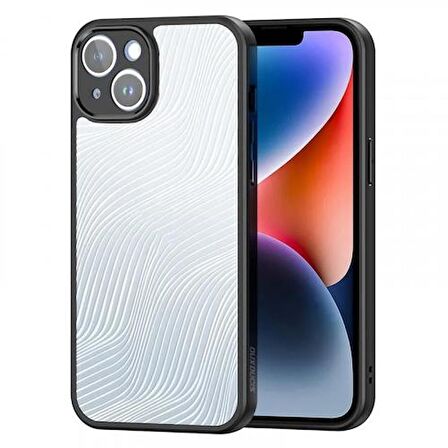 Polham iPhone 14 Uyumlu Premium Buzlu Sert Kamera Koruyuculu Kılıf, Parmaz İzi Bırakmayan Kılıf
