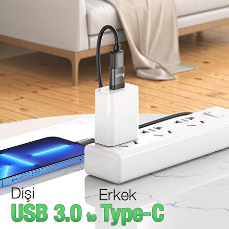 Polham HC Series Type C to Usb 3.0 Dönüştürücü Type C Girişi Usb Dönüştürücü OTG Adaptör