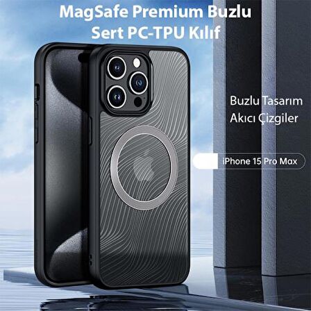 Polham iPhone 15 Plus İle Uyumlu Magsafeli Mat Silikon Kılıf, Darbe Emici, Kamera Korumalı Kılıf