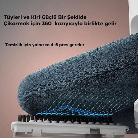 Polham Temiz ve Kirli Su Ayıran Nano Mikrofiber Mop Paspas Seti, Kolay Temizlenen Ev, Ofis Temizlik Seti