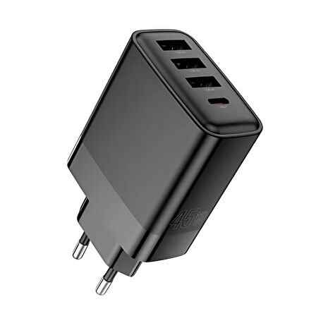 Polham HC Ultra İnce 20W 1x USB, 1x Type-C Şarj Başlığı, Yüksek Isı,Akım ve Voltaj Korumalı Adaptör
