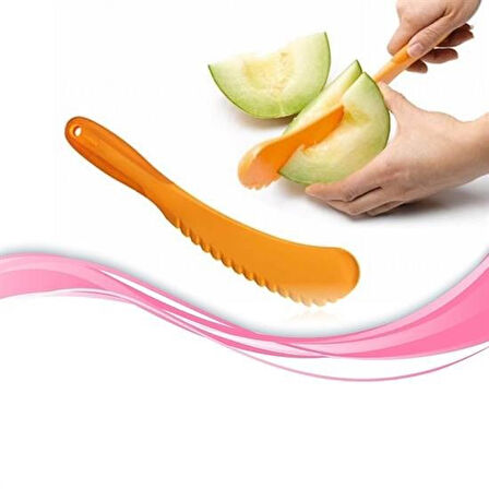 By Nevser® Pratik Kolay Kavun Kesme Çekirdek Ayıklama Bıçağı Plastik Aparat