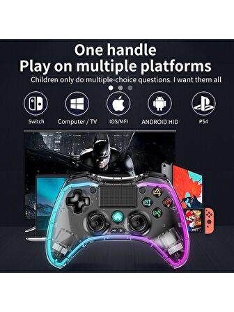 Starx Wireless Gaming Controller Kablosuz Gamepad Telefon/android/ıos/pc/ps4/tv Box Uyumlu Oyun Kolu