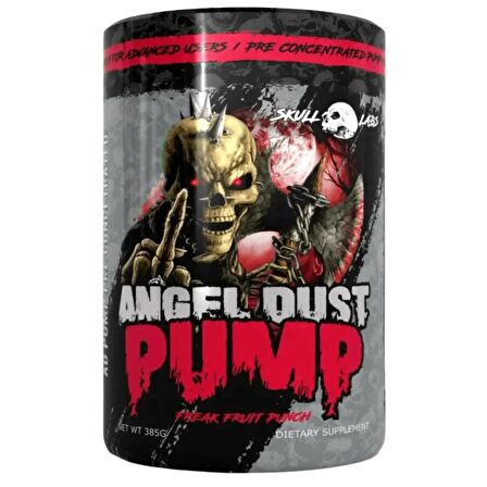 SKULL LABS ANGEL DUST PUMP PREWORKOUT DMAA+DMHA+YOHİMBİNE+CİTRULLİNE 385G