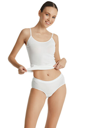Kadın Slip Külot Essential 1306 - Beyaz