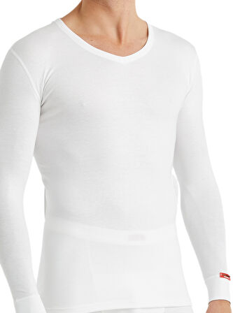 Unisex Termal Tişört 2. Seviye 1257 - Beyaz
