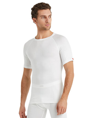 Unisex Termal Tişört 2. Seviye 9258 - Beyaz