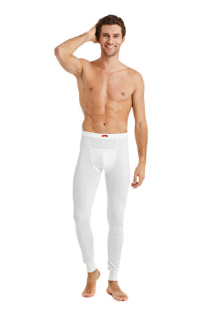 Erkek Termal Alt İçlik 2. Seviye 9262 - Beyaz