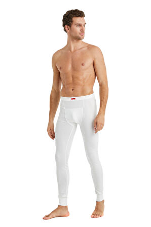 Erkek Termal Alt İçlik 2. Seviye 9262 - Beyaz