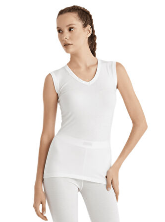 Unisex Termal Tişört 2. Seviye 9243 - Beyaz