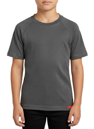 Çocuk Termal Tişört 2. Seviye 9267 - Gri Melanj