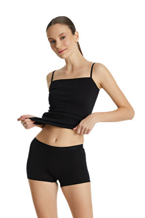 Kadın Boxer Essential 1301 - Siyah