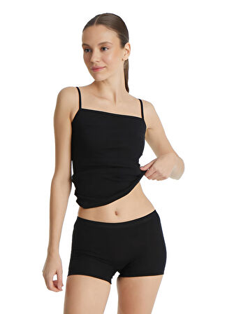 Blackspade Kadın Siyah Boxer Essential 1301